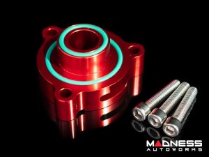 Alfa Romeo Stelvio 2.0L Blow Off Adapter Plate - SILA Concepts - Red